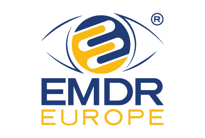 Logotip oficial EMDR Europe Association - Alexandra Carol Oller, psicoterapeuta experta en tractament del trauma